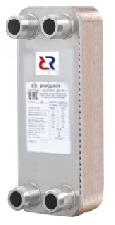 Паяный пластинчатый теплообменник Ридан XB61H